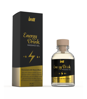 INTT GEL MASAJE EFECTO CALOR ENERGY DRINK 30 ML