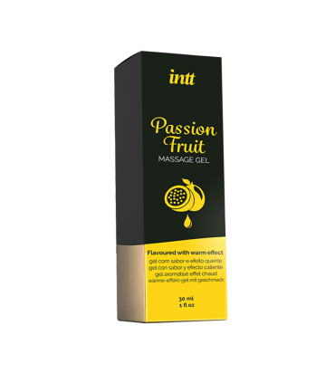 GEL DE MASSAGE EFFET CHALEUR INTT FRUITS DE LA PASSION 30 ML