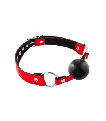 PREMIUM MORDAZA ROJA AJUSTABLE