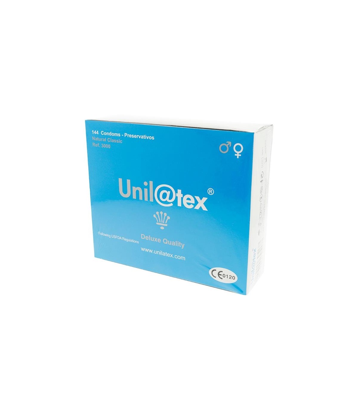 PRESERVATIVOS UNILATEX CAJA 144 UDS. NATURAL