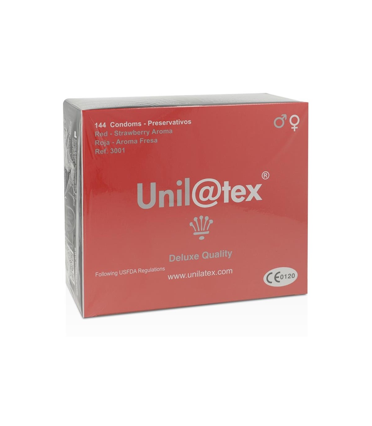 PRESERVATIVOS UNILATEX CAJA 144 UDS. FRESA