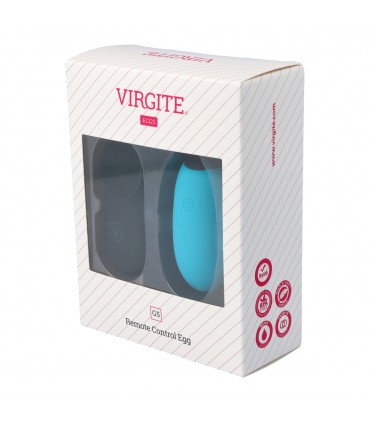 HUEVO VIBRADOR G5 RECARGABLE AZUL