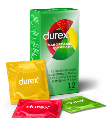 DUREX CONDOMS TASTE ME 12 UNITS