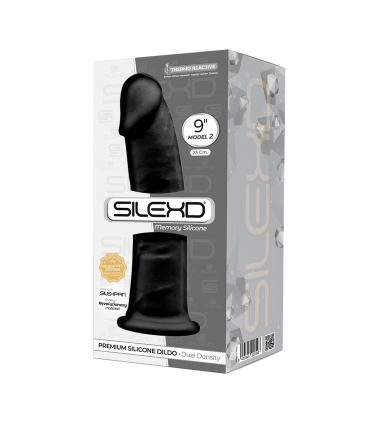DILDO IN SILICONE SILEXD MODELLO 2 9" NERO