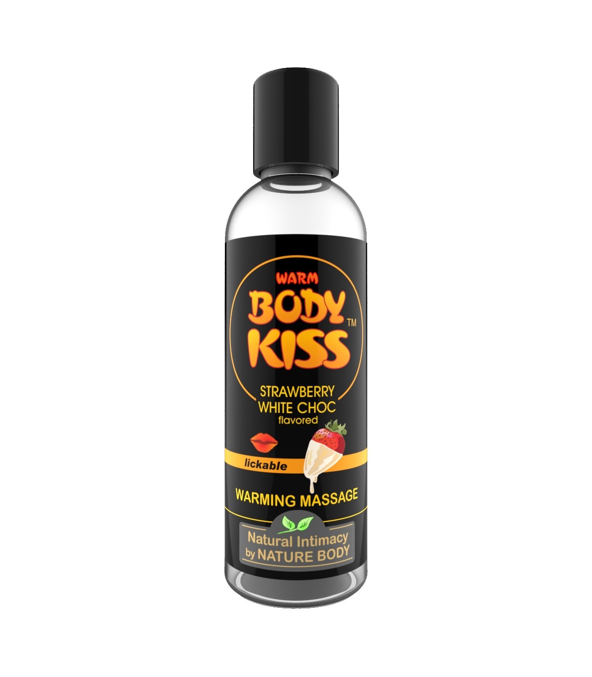 BODY KISS FRESA CON CHOCOLATE BLANCO 100ML