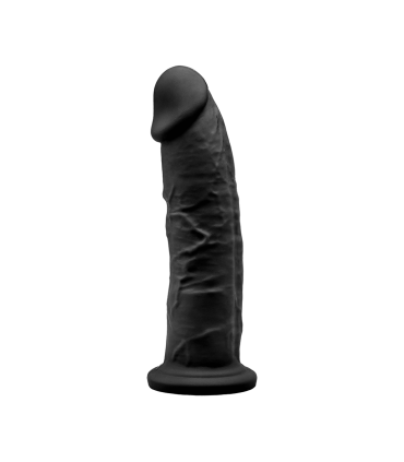 SILEXD SILICONE DILDO MODEL 2 7'5" BLACK