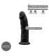 SILEXD SILIKONDILDO MODELL 2 6" SCHWARZ