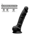 SILEXD SILIKONDILDO MODELL 1 8" SCHWARZ