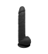 SILEXD SILIKONDILDO MODELL 1 15" SCHWARZ