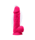 SILEXD SILICONE VIBRATOR USB MODEL 4 8'5" PINK
