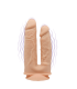 Gode SILEXD en silicone double pénétration, modèle 1,7" + 8" avec vibration USB