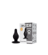Plug en silicone SILEXD Modèle 2 2'5" XS Noir