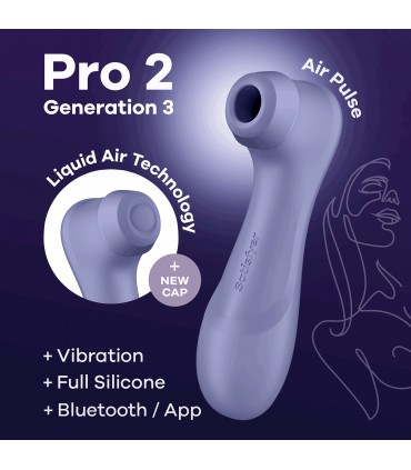APP SATISFYER PRO 2 GENERAZIONE 3 LILLA