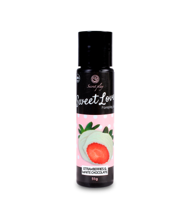 GEL CHOCOLAT BLANC & FRAISE - 60 ML