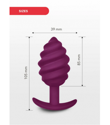 GPLUG TWIST 2 FUCSIA NOVIBRO