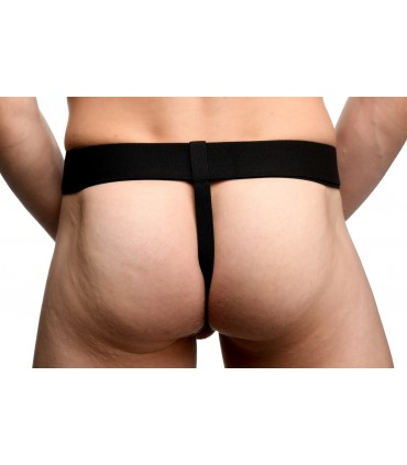 PLUG DE PROSTATE EN SILICONE AVEC HARNAIS