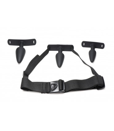 SET 3 SPINE IN SILICONE CON CABLAGGIO