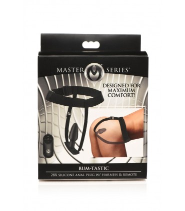 SPINA DEL VIBRATORE CON CONTROLLO IN SILICONE E CON CABLAGGIO