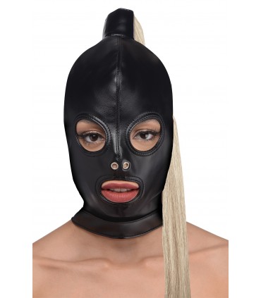 CAPUCHA CON COLA RUBIA