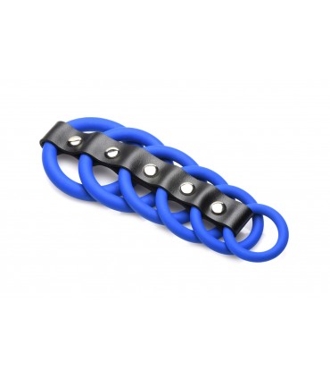 RINGE X 6 BLAUER PENIS KEUSCHHEIT