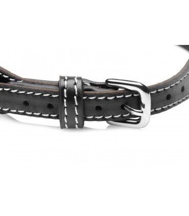 COLLAR CHOKER PIEDRAS CLARAS CON ANILLA