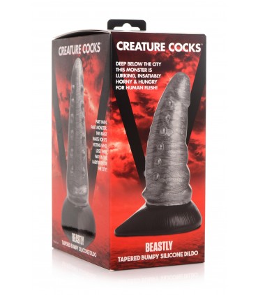 BEASTLY SILICONE DILDO 21 CM X 7'60 CM