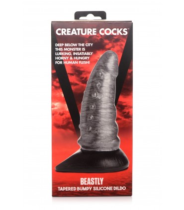 BEASTLY SILICONE DILDO 21 CM X 7'60 CM