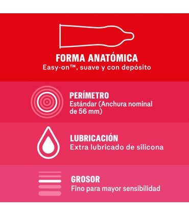 DUREX SENSITIVE SOFT CONDOMS 12 UNITS