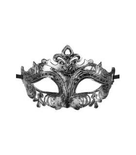 MASQUE DE HAMEAU EN ARGENT