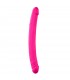 REAL DOUBLE SILICONE DILDO DOUBLE DO MAGENTA