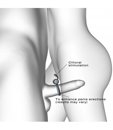 POWER CLIT SCHWARZER VIBRATIONSRING