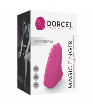 VIBRATORE PER DITO USB ROSA MAGIC FINGER