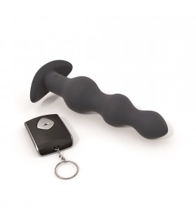 VIBRADOR ANAL SILICONA C/ MANDO DEEP SECRET M