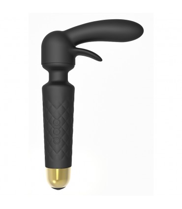 WANDERFUL SCHWARZES MASSAGER-KIT MIT ZWEI ZUBEHÖRTEILEN