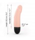 VIBRADOR SILICONA RECARGABLE S FLESH