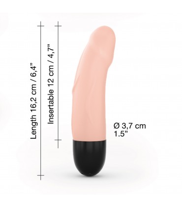 VIBRADOR SILICONA RECARGABLE S FLESH