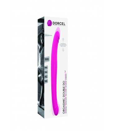 VIBRADOR DOBLE Y SUBE Y BAJA SILICONA ORGASMIC DOUBLE DO