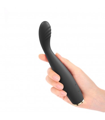 G-SLIM SCHWARZER WIEDERAUFLADBARER VIBRATOR