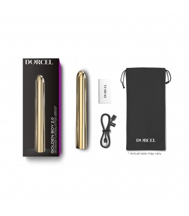 WIEDERAUFLADBARER VIBRATOR GOLDEN BOY