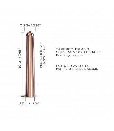 ROSA LADY WIEDERAUFLADBARER VIBRATOR