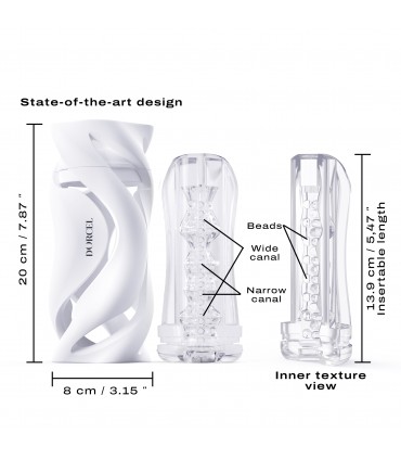 WEISSER TIEFBLAS-MASTURBATOR