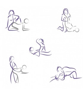 VERSTELLBARES MULTI-ORGASMUS-GESCHIRR M FUCHSIA