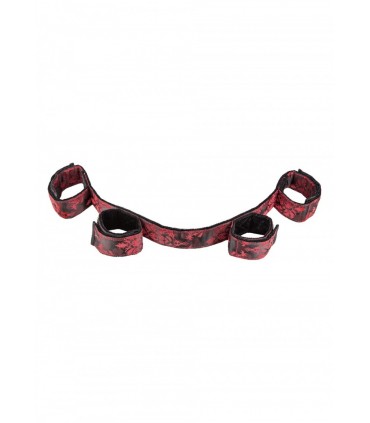 BARRA CON ESPOSAS DE VELCRO AJUSTABLES