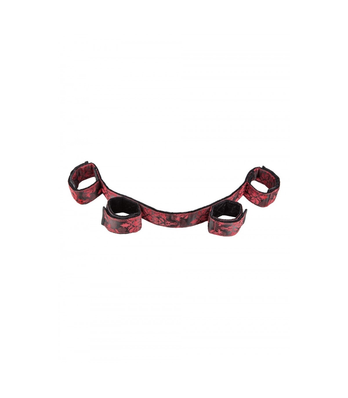 BARRA CON ESPOSAS DE VELCRO AJUSTABLES