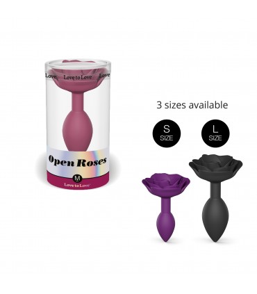 OPEN ROSES S SIZE - PURPLE RAIN
