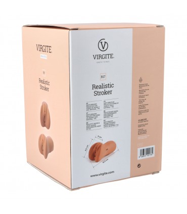 MASTURBADOR VAGINA/ANO R17 FLESH