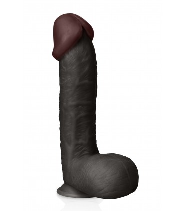 REALISTISCHER SCHWARZER PENIS DER SUPER 30 CM