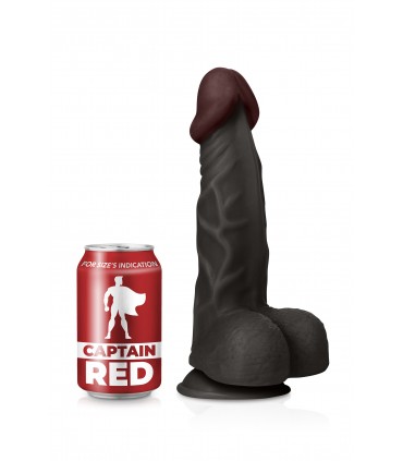 AMAZING BLACK REALISTIC PENIS 23 CM