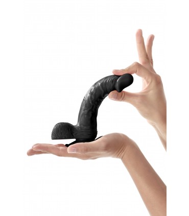 PENE REALÍSTICO NEGRO TONY 18 CM