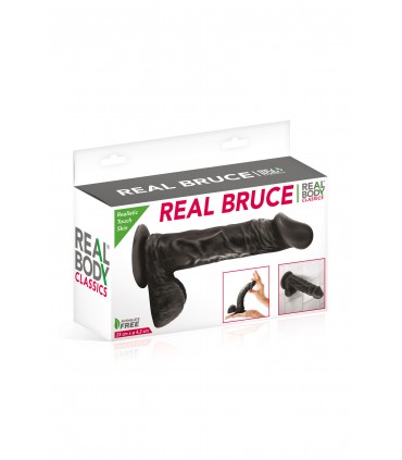 BRUCE BLACK REALISTISCHER PENIS 23 CM